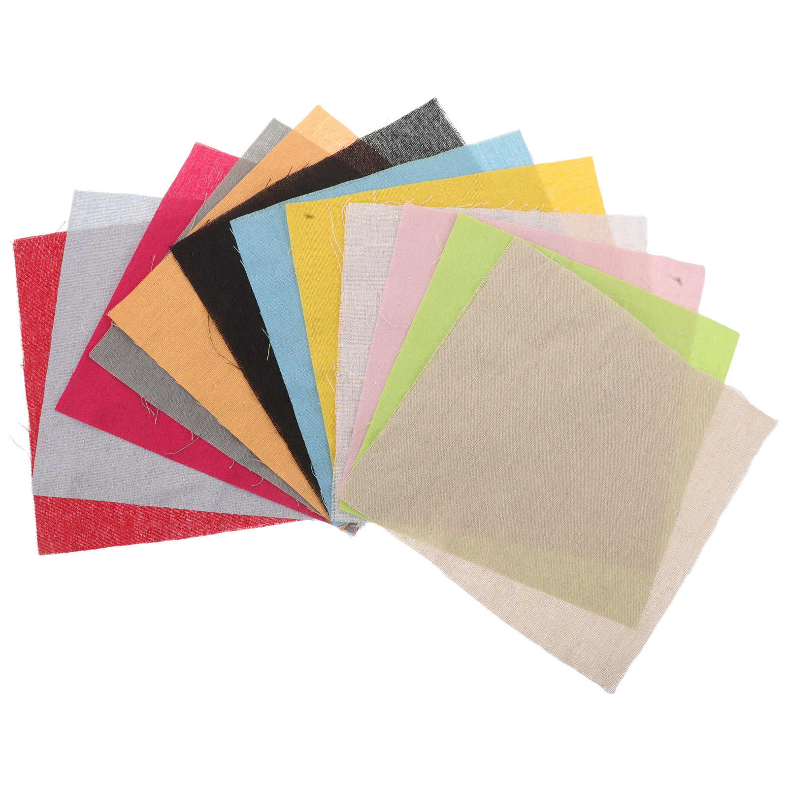 Is Sewing Textile Art - 12Sheet Linen Embroidery Fabric Cotton Blend