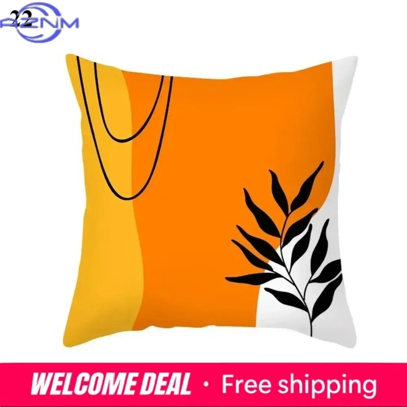 Boho Orange Abstract Cushion C - đánh giá và giá Century Textile & Sewing Supply Reviews