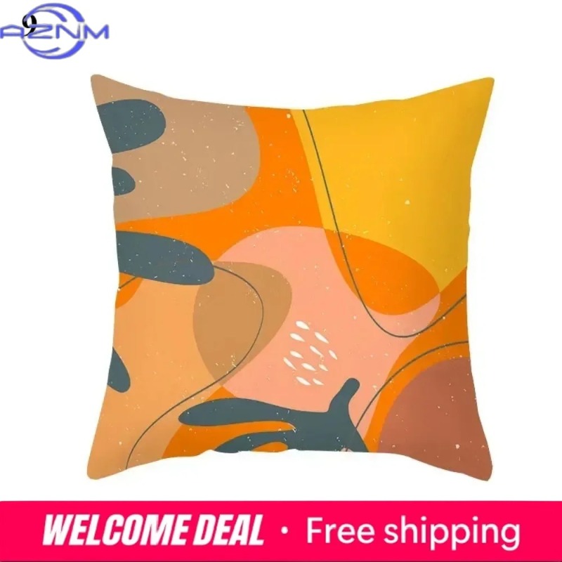 Boho Orange Abstract Cushion C - đánh giá và giá Century Textile & Sewing Supply Reviews