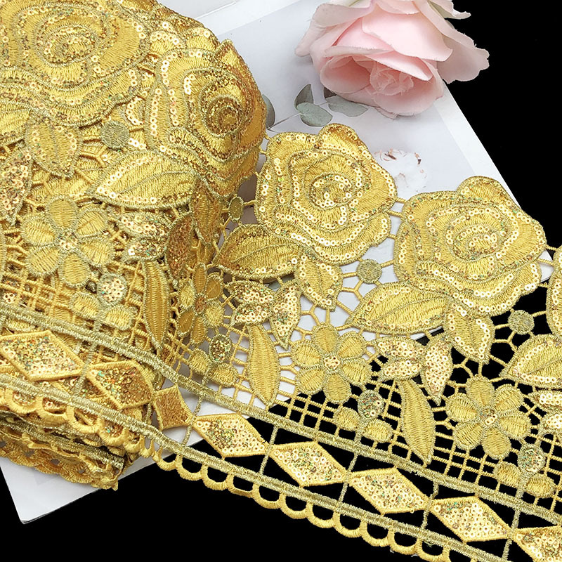 3 Yards 19.5cm Wide Exquisite  - đánh giá và giá Textile And Sewing Supply