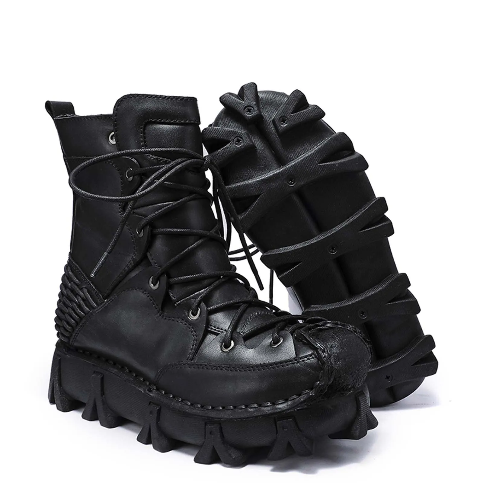 Fashion Genuine Leather Motorc - đánh giá và giá Sewing Knit