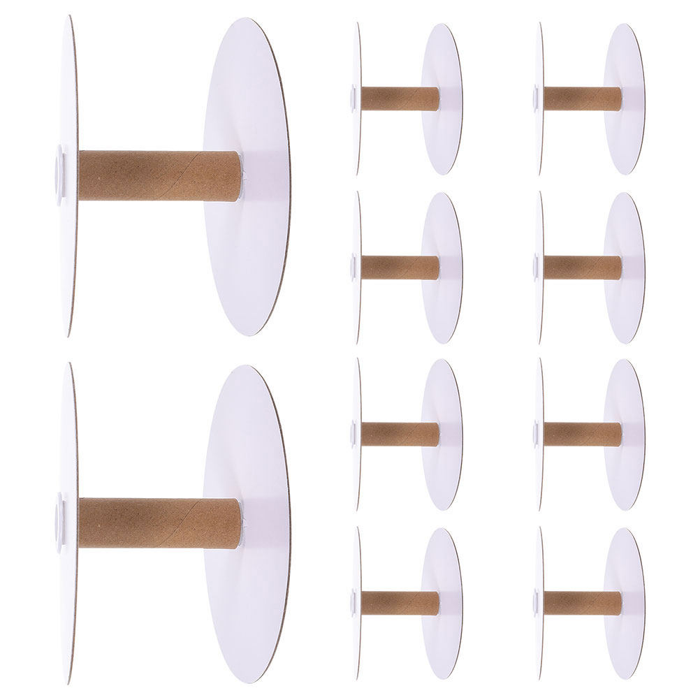 12Pcs Paper Spool Wire Storage - đánh giá và giá Sewing Knit