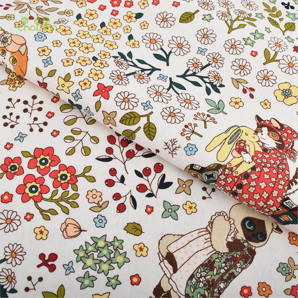 Chainho,Printed Cotton Linen F - đánh giá và giá Sewing Geotextile Fabric
