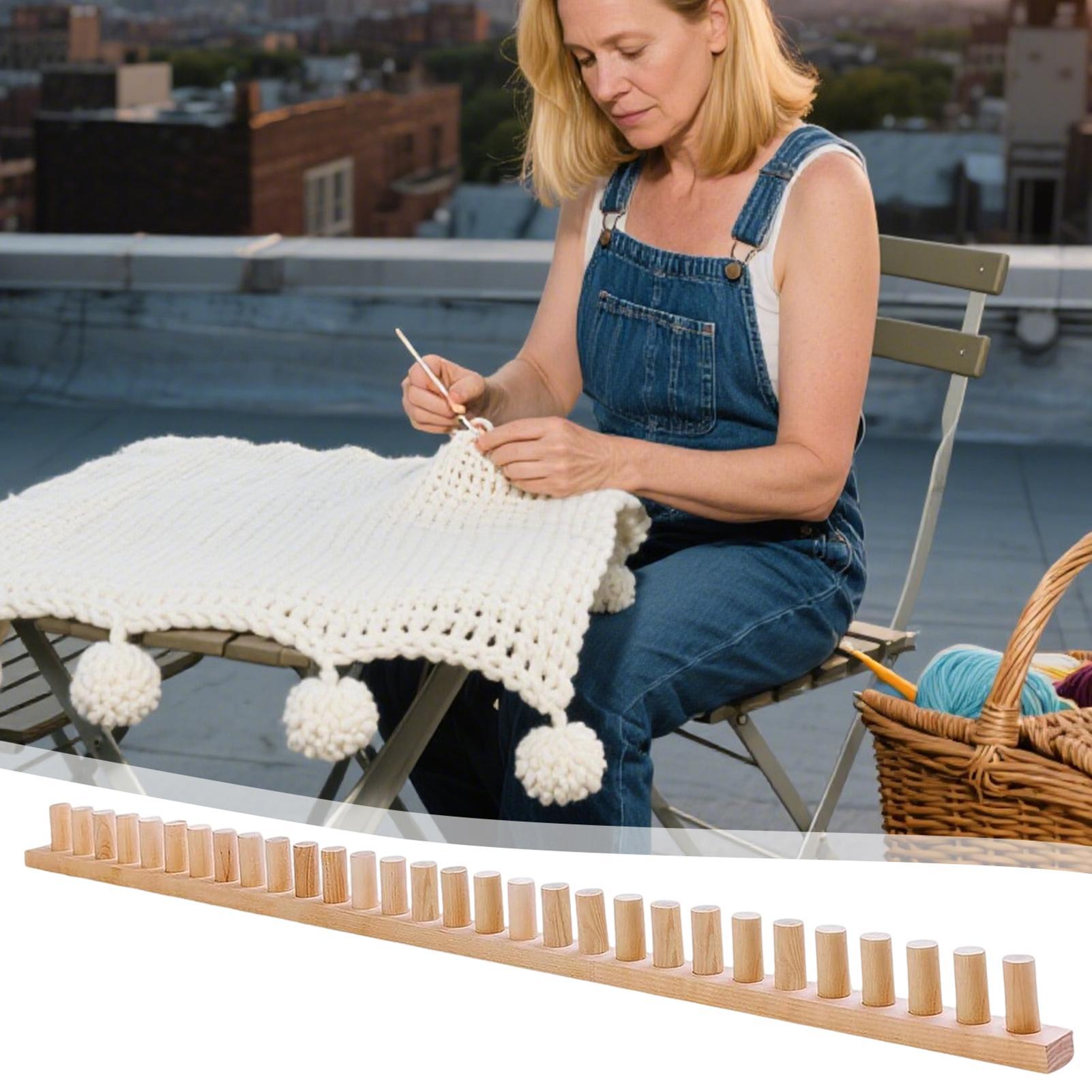 Hand Knitting Loom Chunky Croc - đánh giá và giá Sewing Knit