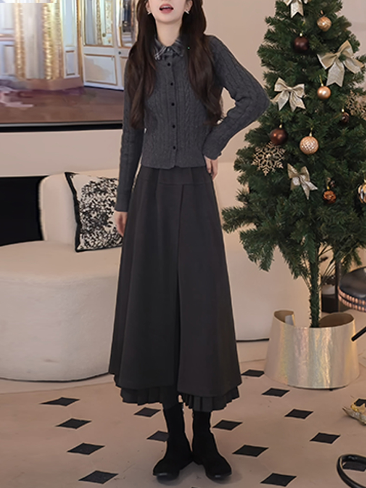 Winter Fashion Women's Knitted - đánh giá và giá Fabric Weight Set