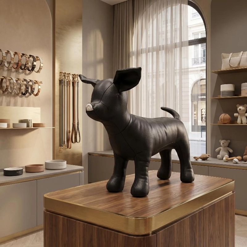 Leather Dog Mannequin Display  - đánh giá và giá Dress Form Mannequin