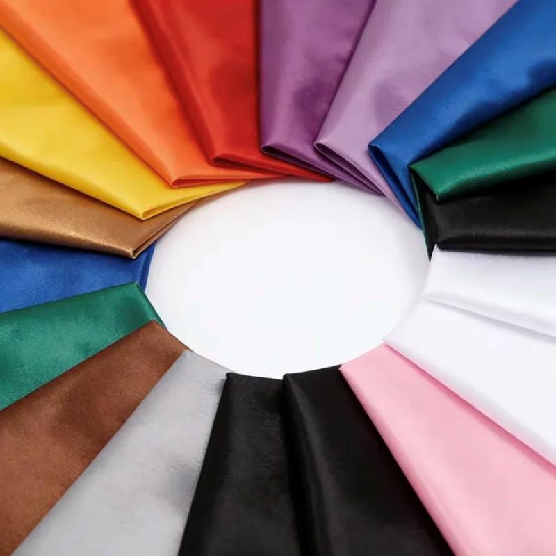 Multi-Color Soft Satin Fabric  - đánh giá và giá Is Sewing A Textile Craft