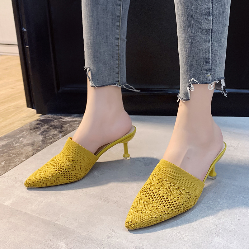 Summer Women Slippers Yellow B - đánh giá và giá Sewing Knit