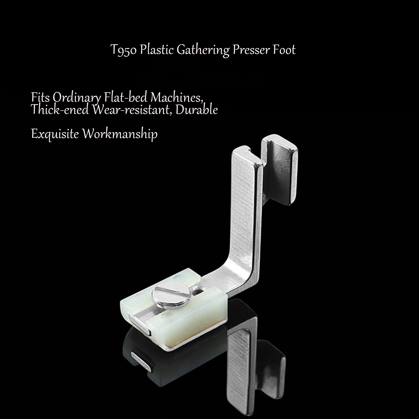 T950 Teflon Plastic Gathering  - đánh giá và giá Textile Sewing Machine