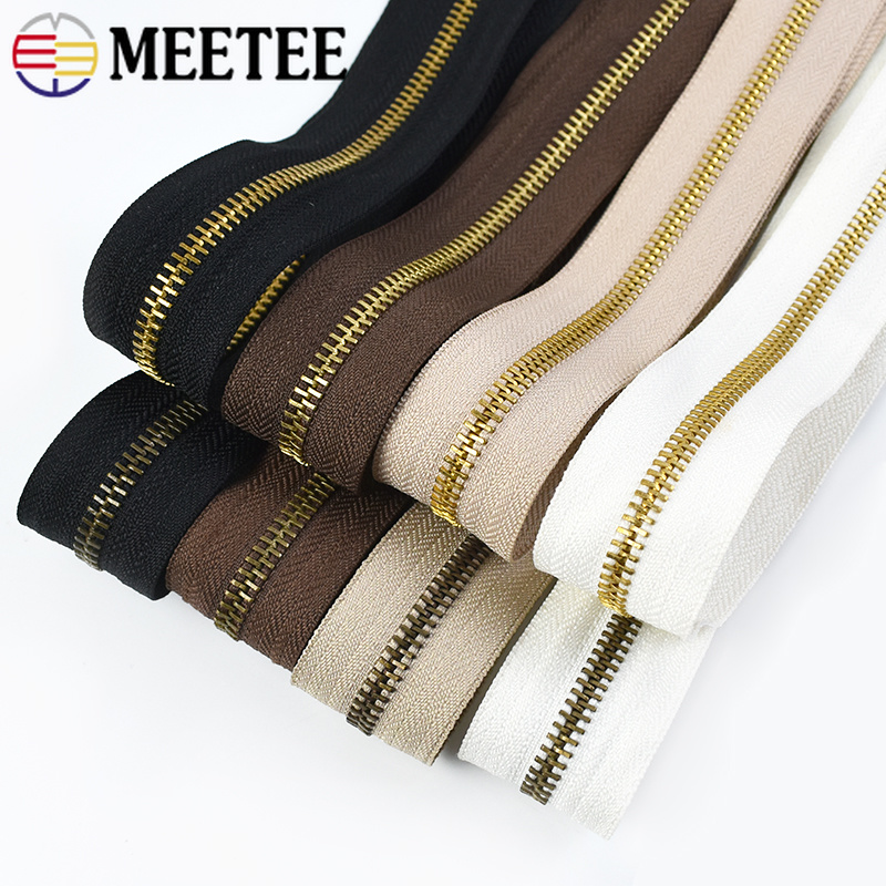 Meetee 2/4 Mét 5 # Dây Kéo Kim - đánh giá và giá Textile And Sewing Supply