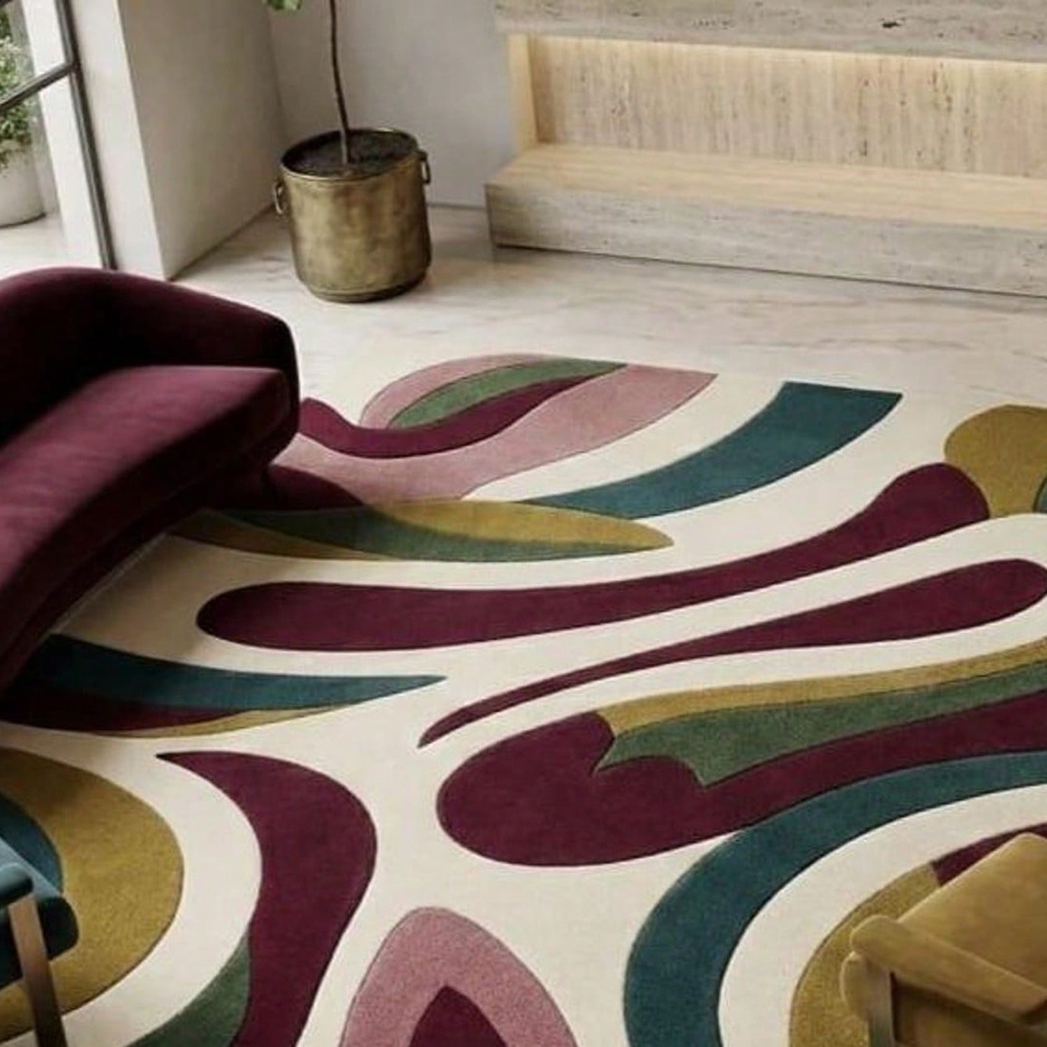 Abstract Pattern Carpet, Mid-C - đánh giá và giá Century Textile & Sewing Supply Reviews